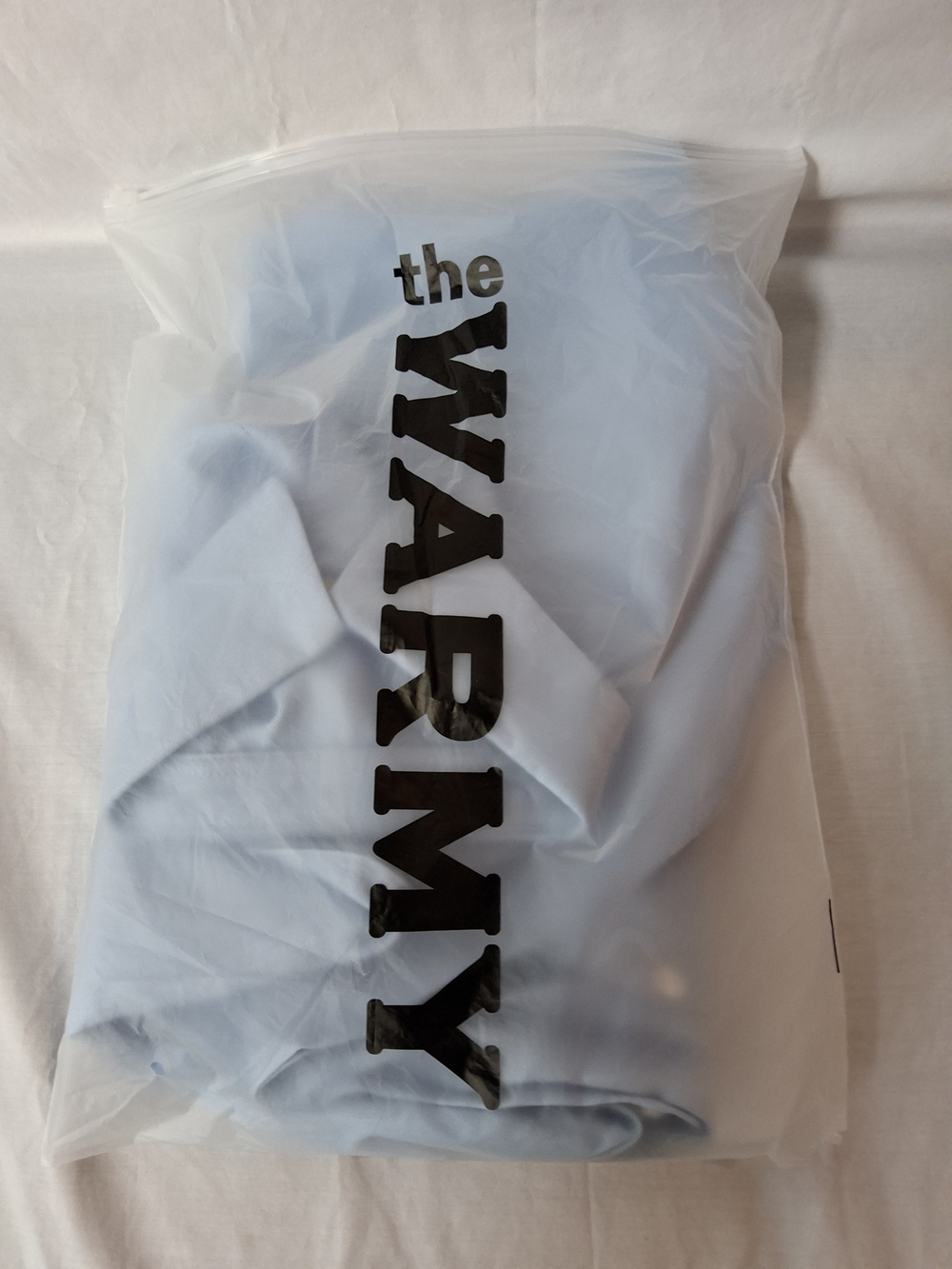 The WARMY Lightweight Women's Blouse - Light Blue